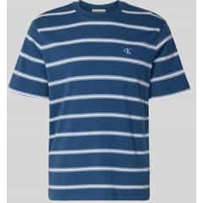 t-shirt met gestikt logo