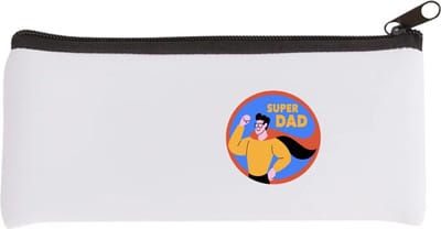 Akyol - super dad Etui - Vader - papa - vaderdag - cadeau - verjaardag - kado - 20 bij 9 cm