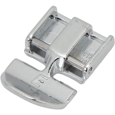 Pied-presseur E Pied-presseur pour fermeture éclair Résistant à l'usure Installation facile Pied-presseur en acier inoxydable pour Viking gray