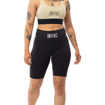 Compressieshorts voor dames Metal Boxe