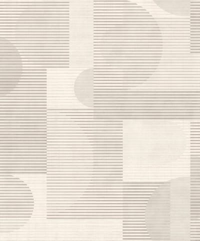 Allure - Grafisch - Behang - Wandbekleding - Wallpaper - Vliesbehang - Beige - 0,53 x 10,05 M.