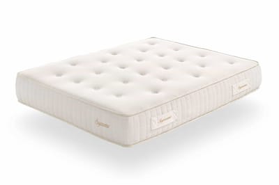 Moonia Supreme Pocketvering Matras - 135 x 190 cm - Beige - Hoogwaardig en Ergonomisch - 25 cm Dikte - Anti-allergisch