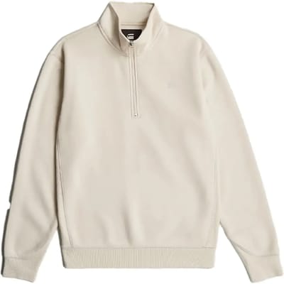 G-STAR Premium core half zip r sw l\s Heren Trui - whitebait