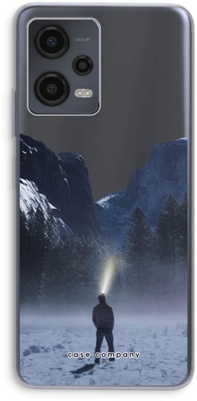 Case Company® - Hoesje geschikt voor Xiaomi Redmi Note 12 hoesje - Wanderlust - Soft Cover Telefoonhoesje - Bescherming aan alle Kanten en Schermrand