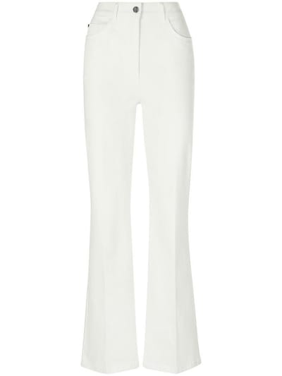 Jeans wijde pijpen Van BASLER wit