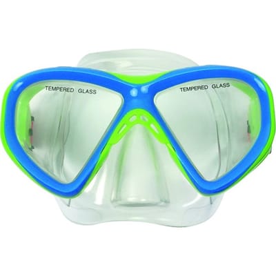 Tunturi Duikbril - Kinder duikbril - Junior - Groen/Blauw