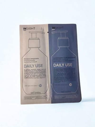 INSIGHT SAMPLE ENERGIZING SHAMPOO+CONDITIONER 10+10ml