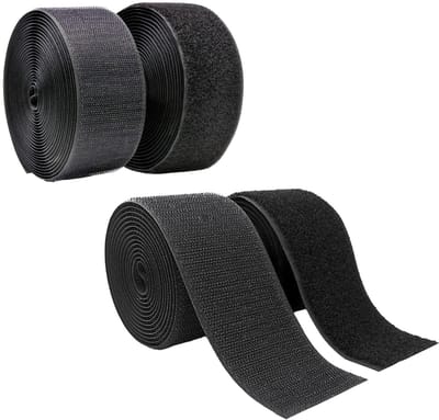 Dailygoods- Klittenband 10m - 16mm/20mm Sluiting - Herbruikbaar - Extra Sterke Hechting - Niet Zelfklevend - Duurzaam Nylon/Polyester - Haak-en-lusband