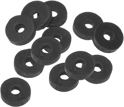 Rubberen Ringen Set van 12 Stuks - 5 mm ID, 13 mm OD, 4 mm Dikte - Waterdichte O-ringen voor Kraan, Slang en Bevestiging