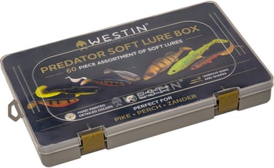 Westin Predator Soft Lure Box (60pcs) - Shad