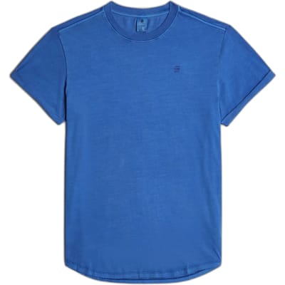 G-Star Raw Lash R T S\s Polo's & T-shirts Heren - Polo shirt - Blauw - Maat S