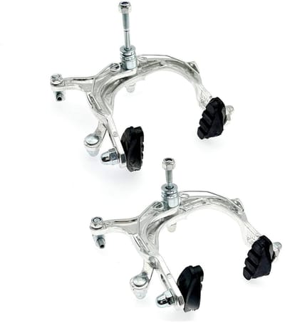 Dailygoody - Fietsremset - U Vorm Remmen - Voor Mountainbike en Racefiets - Unisex - Lange Arm Remmen met Pads - Geschikt voor Voor- en Achterwiel