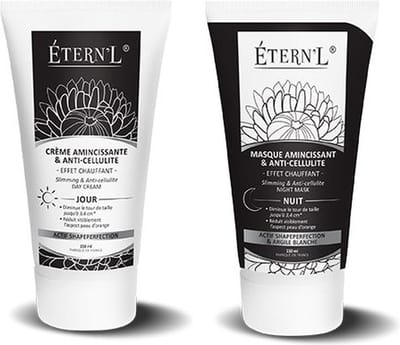 Etern´L Dag en nacht Franse set anti-cellulitis creme met verwarmende effect - Thermo-actieve ShapePerfection 2x150ml