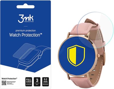 3mk Watch Protection v. FlexibleGlass hybrid glass on Garett Verona