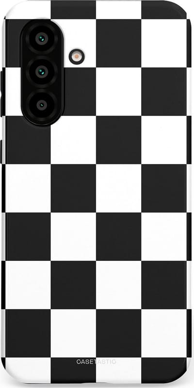 Casetastic Hoesje Geschikt voor Samsung A56 / A36 - Stijlvolle Beschermende Duo-layer Case - Schaak
