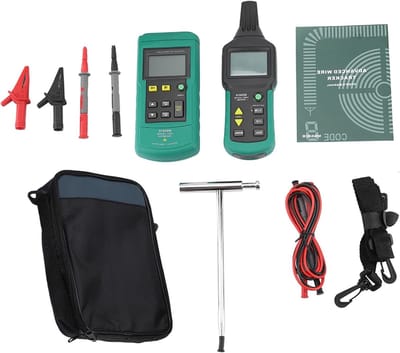 Draadzoeker voor AC/DC 12V-400V - Kabelzoeker en Metaal Detector voor Elektrische Installaties en Communicatie Kabels