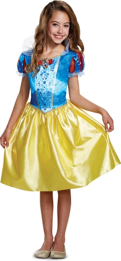 DISNEY Prinses - SNOW WHITE, Snow White Classic , Maat XS (3T-4T jaar), Meisjes