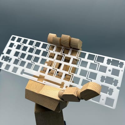 60% Mechanisch Gaming Toetsenbord Frame Set - FR4, POM, Carbon Fiber Wisselplaten
