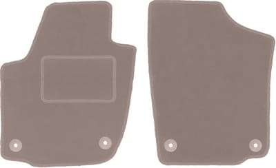 Beige voormatten voor: Seat Toledo IV sedan (2012-)