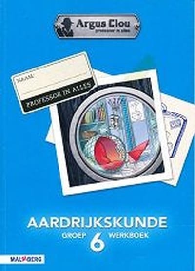 Argus Clou Aardrijkskunde werkboek groep 6 (pak 5 stuks)