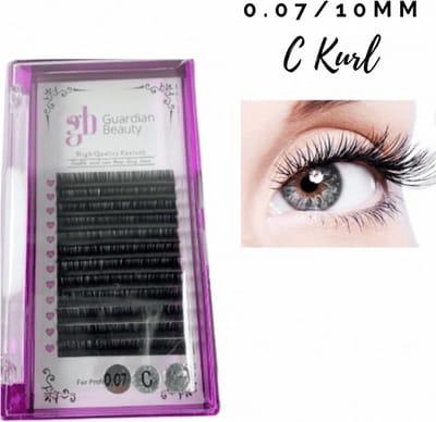 Guardian Beauty Wimpers Extensions - 10mm - 0.07 C Krul