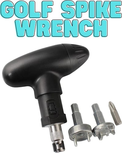 Luxe Golf spike wrench - Golf spike schoenen - Golfschoenen tool - Gereedschap golf - Golfaccesoires - Golfgear