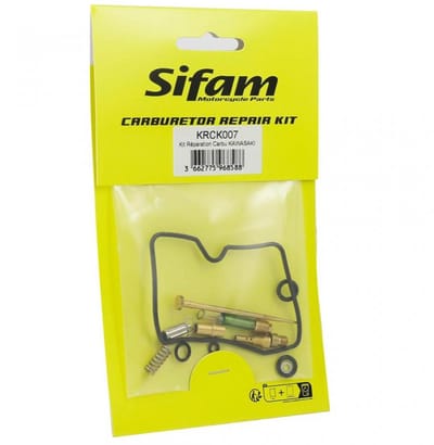 Kit réparation de carburateur Sifam pour moto Kawasaki 500 Er-5 1997 à 1999 Neuf