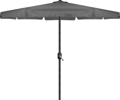 Springos Parasol | Parasols | Kantelbaar | Met Ventilatie | Donkergrijs | 410 cm