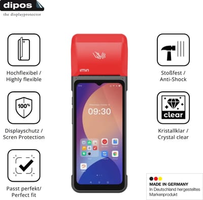 dipos – 2x Beschermfolie geschikt voor IMIN Swift 2 / 2 Pro | 3D Full Cover Screenprotector | 100% Passend