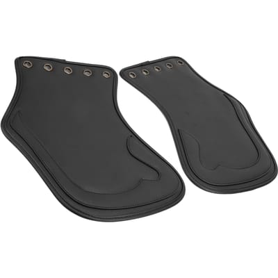 2 stuks Motorfiets PU Hitte Deflector Motor Verwarmingsisolatie Kussen Zadelbeschermer gray