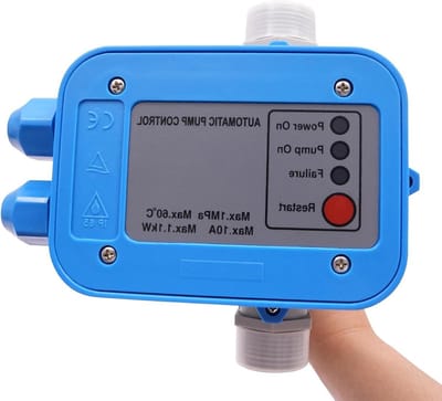 Drukschakelaar Waterpomp - Automatische Pompregelaar - Constante Waterdruk - Intelligent Ontwerp - 11 kW - Blauw