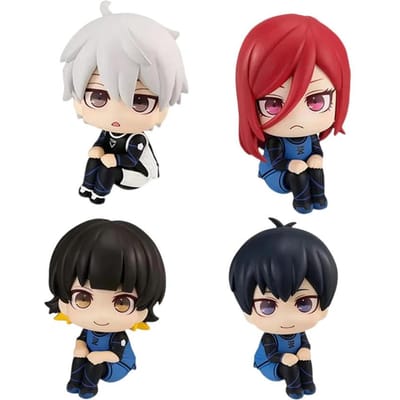 11cm Blue Lock Anime Model Kijk Omhoog Isagi Yoichi/Nagi Seishiro Actiemodel Bachira Meguru Figuur Verzameling Model Poppen