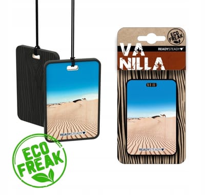 eco freak vanille autoparfum - vanille autogeur - eco freak parfum voor in de auto - vanille - eco freak - auto parfum