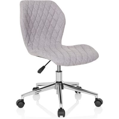 Kinder bureaustoel JOY II stof lichtgrijs hjh OFFICE