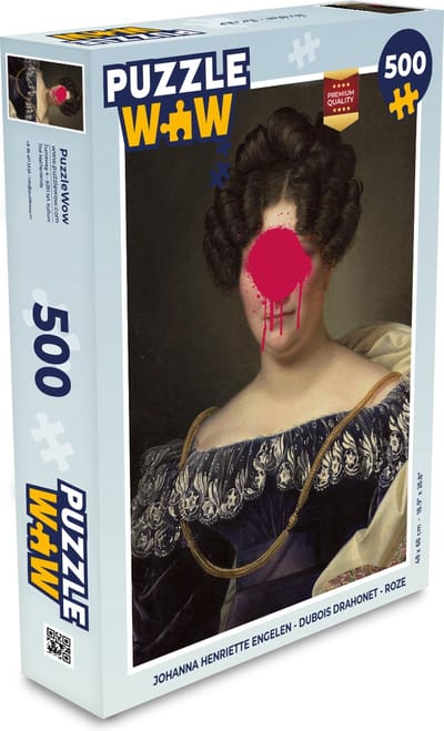 Puzzel Johanna Henriette Engelen - Dubois Drahonet - Roze - Legpuzzel - Puzzel 500 stukjes