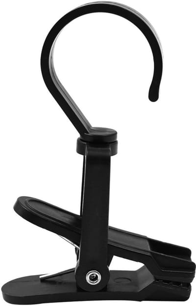 Luifelclip 12 Stuks - Draaibare Antislip Haken - Multifunctionele Ophanghaken - Lichtgewicht Kunststof - Voor Kleding/Handdoeken