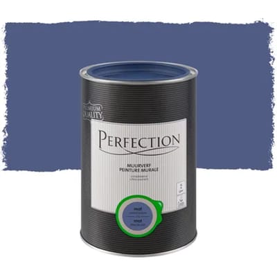 Perfection Ultradekkend Muurverf - Mat - Avond Blauw - 1l