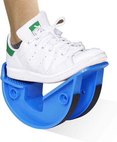 Voet rocker - Kuit stretcher - Pijnverlichting voeten - Antislip design - 27x13x10cm - Blauw