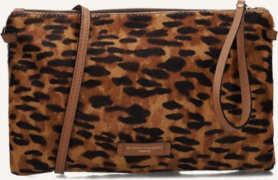 Gianni Chiarini Hermy 3905 Handtassen Dames - Bruin - Maat ONESIZE