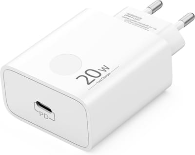 USB-C Oplader voor iPhone 16/15/14/13/12, iPad Pro Air, 20W PD3.0