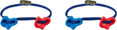 Klimgrepen Set - Klimgrepen Kinderen - Veilig Klimmen - Duurzaam Polypropyleen - 114x78CM - Rood Blauw