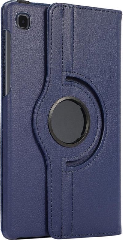 LuxeBass Tablet Bookcase geschikt voor Samsung Galaxy Tab A7 Lite - Blauw - Roteerbaar - 360 graden gsm hoesje - telefoonhoes - telefoonhoesjes