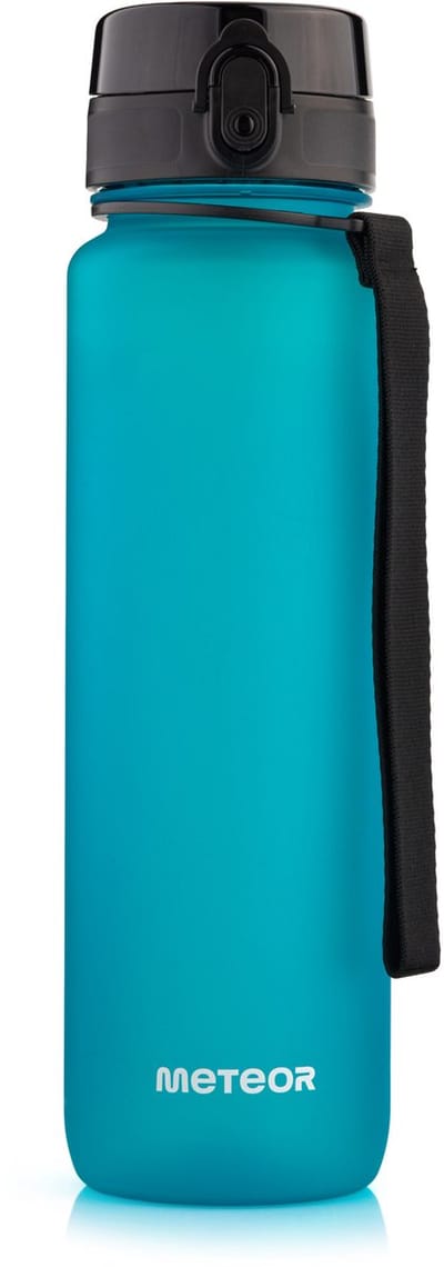 Meteor - Sportfles 1000 ml - Hydratatie tijdens sportactiviteiten - Sportuitrusting - Turquoise