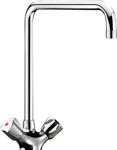 Delabie 1-Gatsmengkrn/Tablet 45 L/Min Draaib Uitloop L.300 Grepen