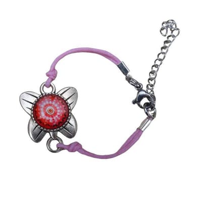 2 Love it Vlinder D - Armband - Verstelbaar in maat 12.5 tot 16 cm - Roze