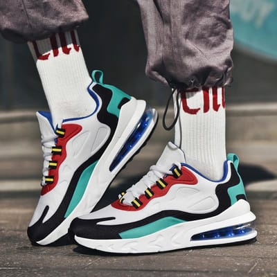 Lente Trend Nieuwe Casual Sportschoenen Heren Forrest Gump Schoenen Comfortabel en Lichtgewicht Hardlopen Heren Sport Trendy Schoenen 43 white