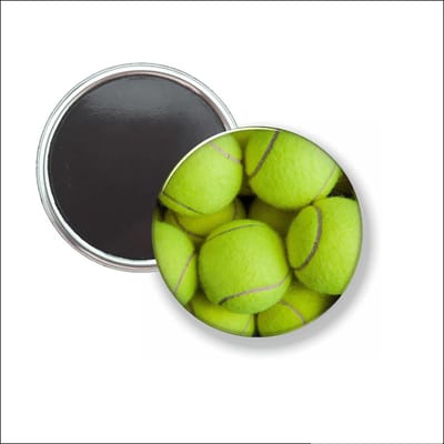 Button Met Magneet - Tennisballen - NIET VOOR KLEDING