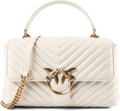 Pinko Love Lady Puff Classic Cl Handtassen - Wit - Maat ONESIZE