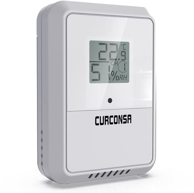 Draadloze Binnen Buiten Temperatuur en Vochtigheid Sensor Thermo-Hygrometer