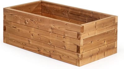 WITBOSCH - Plantenbak - 107 x 57 x 37,5 cm - Modulair design - Thermowood
